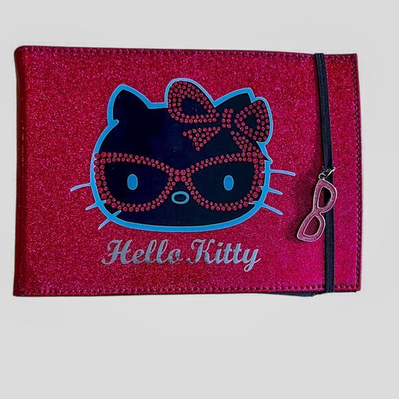 Sanrio Hello Kitty Red Glitter "Fabulous Me" Photo Album 72 Sleeves US Seller - Picture 1 of 7